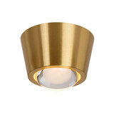 Lucide RIGON - Deckenleuchte - Ø 9 cm - LED - 1x7W 3000K - Mattes Gold / Messing Lucide RIGON - Deckenleuchte - Ø 9 cm - LED - 1x7W 3000K - Mattes Gold / Messing