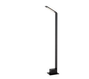 Lucide LAWFORD - Sockellampe - LED - 1x6W 3000K - IP54 - Schwarz Lucide LAWFORD - Sockellampe - LED - 1x6W 3000K - IP54 - Schwarz
