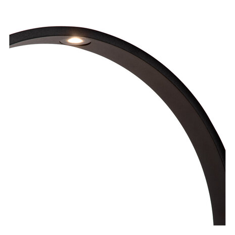 Lucide JEREL - Sockellampe - Ø 40 cm - LED - 1x5W 3000K - IP54 - Schwarz Lucide JEREL - Sockellampe - Ø 40 cm - LED - 1x5W 3000K - IP54 - Schwarz
