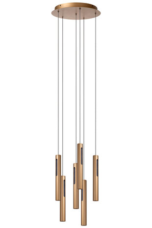 Lucide Premium GRIFFITH - Hängeleuchte - Ø 38 cm - LED Dimb. - CCT - 6x6W 2700K/4000K - Bronze Lucide Premium GRIFFITH - Hängeleuchte - Ø 38 cm - LED Dimb. - CCT - 6x6W 2700K/4000K - Bronze