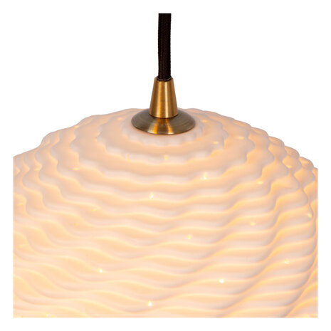 Lucide BINA - Hängeleuchte - Ø 40 cm - 3xE27 - Weiß Lucide BINA - Hängeleuchte - Ø 40 cm - 3xE27 - Weiß