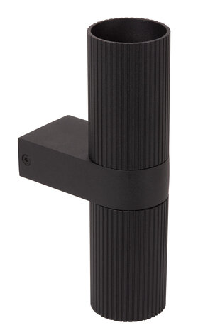 Lucide CLUBS - Wandstrahler / Wandleuchte - 2xGU10 - Schwarz Lucide CLUBS - Wandstrahler / Wandleuchte - 2xGU10 - Schwarz