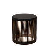 Lucide PINGI - Wiederaufladbare Stehleuchte Innen/Außen - Batterie/Batterie - Ø 33,5 cm - LED 3 StepDim - 1x3W 3000K - IP44 - Schwarz Lucide PINGI - Wiederaufladbare Stehleuchte Innen/Außen - Batterie/Batterie - Ø 33,5 cm - LED 3 StepDim - 1x3W 3000K - IP44 - Schwarz