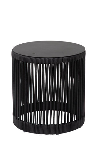 Lucide PINGI - Wiederaufladbare Stehleuchte Innen/Außen - Batterie/Batterie - Ø 33,5 cm - LED 3 StepDim - 1x3W 3000K - IP44 - Schwarz
