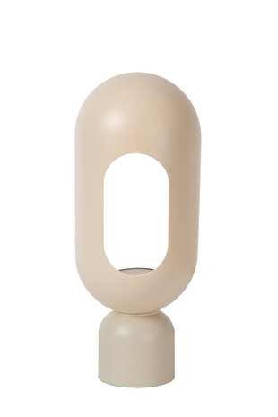 Lucide BARRIS - Tischleuchte - 1xE27 - Taupe Lucide BARRIS - Tischleuchte - 1xE27 - Taupe