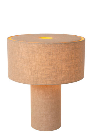 Lucide LEEROY - Tischleuchte - 1xE27 - Taupe Lucide LEEROY - Tischleuchte - 1xE27 - Taupe