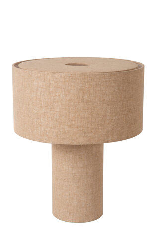 Lucide LEEROY - Tischleuchte - 1xE27 - Taupe Lucide LEEROY - Tischleuchte - 1xE27 - Taupe