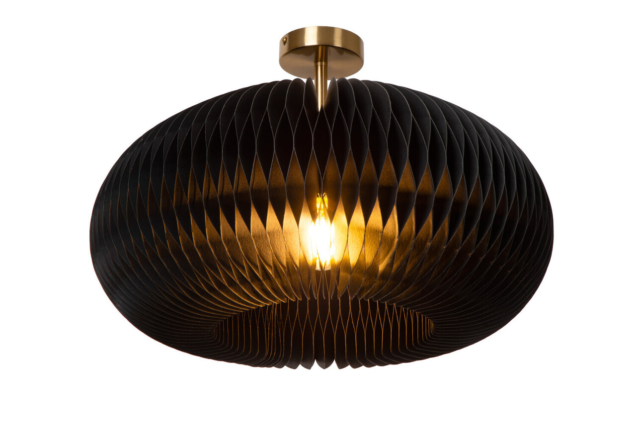 Lucide ARMONI - Deckenleuchte - Ø 52 cm - 1xE27 - Schwarz Lucide ARMONI - Deckenleuchte - Ø 52 cm - 1xE27 - Schwarz