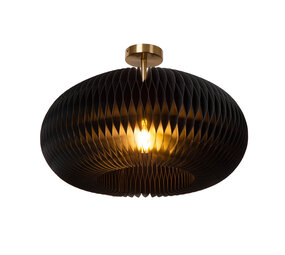 Lucide ARMONI - Deckenleuchte - Ø 52 cm - 1xE27 - Schwarz Lucide ARMONI - Deckenleuchte - Ø 52 cm - 1xE27 - Schwarz