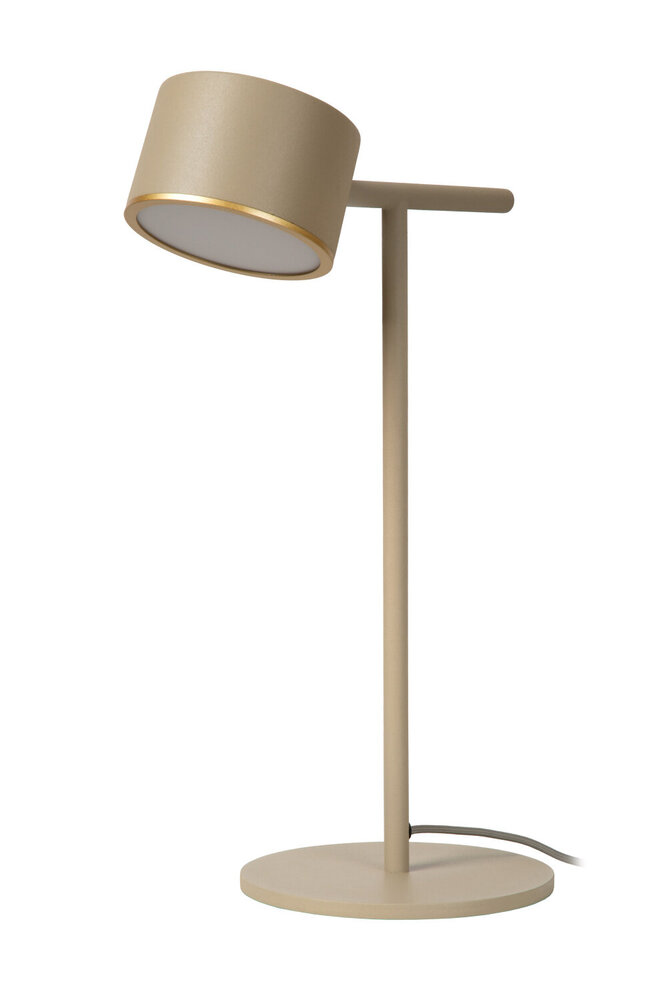 Lucide GIAN - Tischleuchte - LED Dimb. - 1x9W 2700K - Taupe Lucide GIAN - Tischleuchte - LED Dimb. - 1x9W 2700K - Taupe