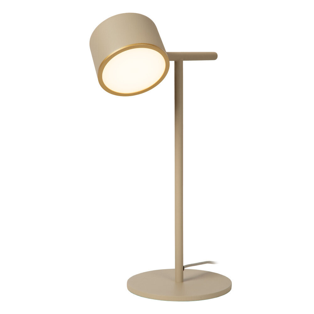 Lucide GIAN - Tischleuchte - LED Dimb. - 1x9W 2700K - Taupe Lucide GIAN - Tischleuchte - LED Dimb. - 1x9W 2700K - Taupe