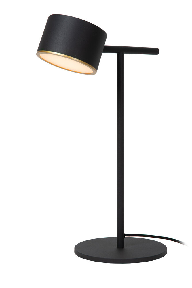 Lucide GIAN - Tischleuchte - LED Dimb. - 1x9W 2700K - Schwarz