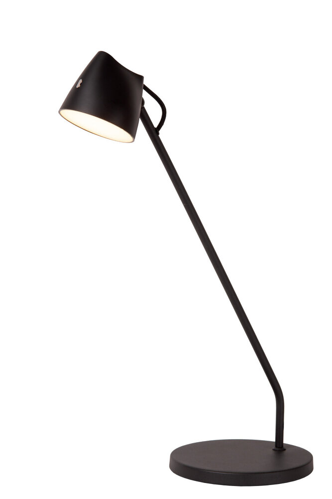 Lucide MILNE - Schreibtischlampe - LED Dimb. - 1x8W 2700K - Schwarz Lucide MILNE - Schreibtischlampe - LED Dimb. - 1x8W 2700K - Schwarz