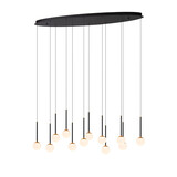 Lucide Premium CALINA - Hängeleuchte - LED Dimb. - 12x7,7W 2700K - Schwarz Lucide Premium CALINA - Hängeleuchte - LED Dimb. - 12x7,7W 2700K - Schwarz