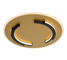 Lucide ANDREAS - Deckenleuchte - Ø 39,6 cm - LED - 1x30W 2700K - Mattes Gold / Messing Lucide ANDREAS - Deckenleuchte - Ø 39,6 cm - LED - 1x30W 2700K - Mattes Gold / Messing