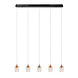 Lucide BERLIANE - Hängeleuchte - LED Dimb. - 5x4W 2700K - Mit austauschbarem LED-Modul - Transparent Lucide BERLIANE - Hängeleuchte - LED Dimb. - 5x4W 2700K - Mit austauschbarem LED-Modul - Transparent