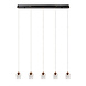 Lucide BERLIANE - Hängeleuchte - LED Dimb. - 5x4W 2700K - Mit austauschbarem LED-Modul - Transparent Lucide BERLIANE - Hängeleuchte - LED Dimb. - 5x4W 2700K - Mit austauschbarem LED-Modul - Transparent