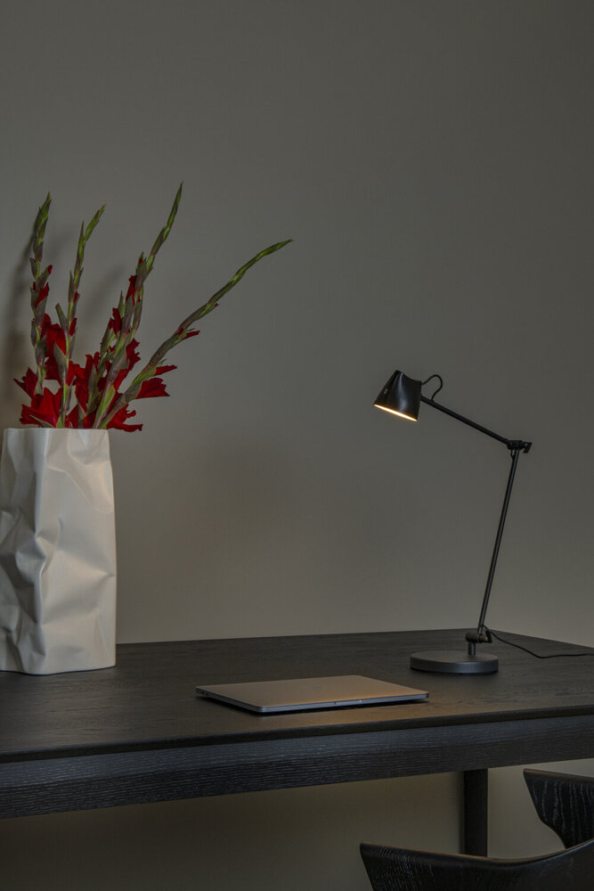 Lucide MILNE - Leselampe - LED Dimb. - 1x8W 2700K - Schwarz Lucide MILNE - Leselampe - LED Dimb. - 1x8W 2700K - Schwarz