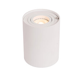 Lucide TUBE - Tischleuchte - Ø 9,6 cm - LED 3 StepDim - GU10 - 1x5W 2600K/2800K - Weiß Lucide TUBE - Tischleuchte - Ø 9,6 cm - LED 3 StepDim - GU10 - 1x5W 2600K/2800K - Weiß