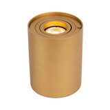 Lucide TUBE - Tischleuchte - Ø 9,6 cm - LED 3 StepDim - GU10 - 1x5W 2600K/2800K - Mattes Gold / Messing Lucide TUBE - Tischleuchte - Ø 9,6 cm - LED 3 StepDim - GU10 - 1x5W 2600K/2800K - Mattes Gold / Messing
