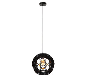 Lucide HANNELORE - Hängeleuchte - Ø 30 cm - 1xE27 - Schwarz Lucide HANNELORE - Hängeleuchte - Ø 30 cm - 1xE27 - Schwarz