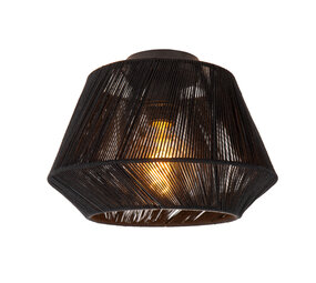 Lucide JESSICA - Deckenleuchte - Ø 30 cm - 1xE27 - Schwarz Lucide JESSICA - Deckenleuchte - Ø 30 cm - 1xE27 - Schwarz