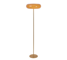 Lucide SENTINO - Stehleuchte - Ø 40 cm - 3xG9 - Taupe Lucide SENTINO - Stehleuchte - Ø 40 cm - 3xG9 - Taupe