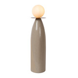 Lucide FIGARO - Tischleuchte - Ø 12 cm, H 53,5cm - 1xG9 - Grau Lucide FIGARO - Tischleuchte - Ø 12 cm, H 53,5cm - 1xG9 - Grau