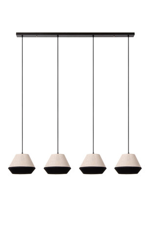 Lucide KALA - Hängeleuchte - 4xE14 - Taupe Lucide KALA - Hängeleuchte - 4xE14 - Taupe