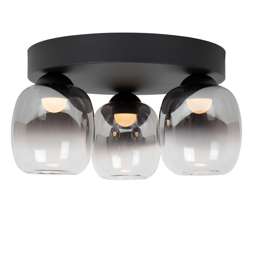 Lucide TAMINO - Deckenleuchte - LED Dimb. - 3x5,6W 3000K - Schwarz