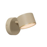 Lucide GIAN - Wandleuchte - LED Dimb. - 1x9W 2700K - Taupe Lucide GIAN - Wandleuchte - LED Dimb. - 1x9W 2700K - Taupe