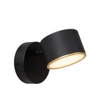 Lucide GIAN - Wandleuchte - LED Dimb. - 1x9W 2700K - Schwarz