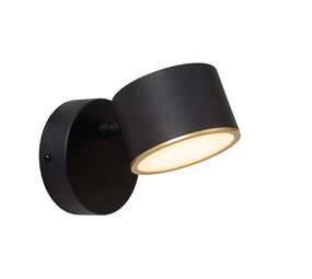 Lucide GIAN - Wandleuchte - LED Dimb. - 1x9W 2700K - Schwarz Lucide GIAN - Wandleuchte - LED Dimb. - 1x9W 2700K - Schwarz