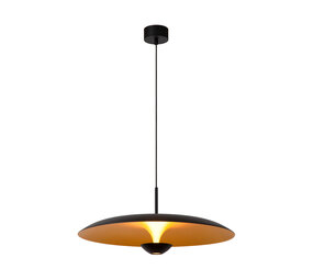 Lucide Premium KENNETH - Hängeleuchte - Ø 60 cm - LED Dimb. - 1x16W 2700K - Schwarz Lucide Premium KENNETH - Hängeleuchte - Ø 60 cm - LED Dimb. - 1x16W 2700K - Schwarz