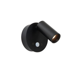 Lucide TONI - Wiederaufladbarer Wandstrahler / Wandleuchte - Batterie / Akku - Ø 8,1 cm - LED Dimb. - CCT - 1x2W 2700K/4000K - Bewegungssensor (schaltbar) - Magnetisch - Schwarz Lucide TONI - Wiederaufladbarer Wandstrahler / Wandleuchte - Batterie / Akku - Ø 8,1 cm - LED Dimb. - CCT - 1x2W 2700K/4000K - Bewegungssensor (schaltbar) - Magnetisch - Schwarz