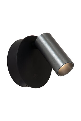 Lucide TONI - Wiederaufladbarer Wandstrahler / Wandleuchte - Batterie / Akku - Ø 8,1 cm - LED Dimb. - CCT - 1x2W 2700K/4000K - Magnetisch - Graueisen Lucide TONI - Wiederaufladbarer Wandstrahler / Wandleuchte - Batterie / Akku - Ø 8,1 cm - LED Dimb. - CCT - 1x2W 2700K/4000K - Magnetisch - Graueisen