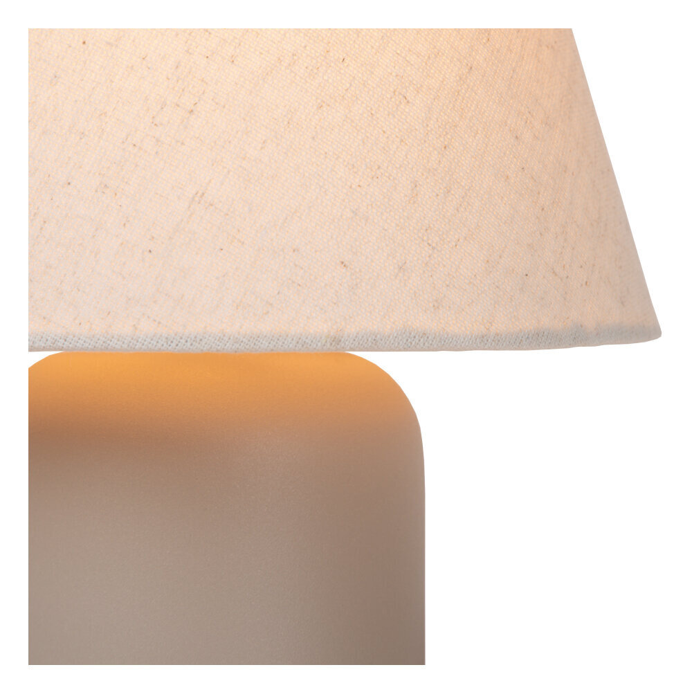Lucide MACIA - Tischleuchte - 1xE14 - Beige