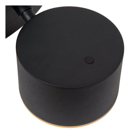 Lucide GIAN - Wandleuchte - LED Dimb. - 1x9W 2700K - Schwarz Lucide GIAN - Wandleuchte - LED Dimb. - 1x9W 2700K - Schwarz