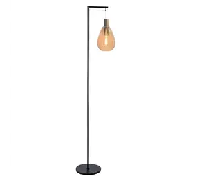 Freelight Stehleuchte Dorato H 169 cm schwarz gold