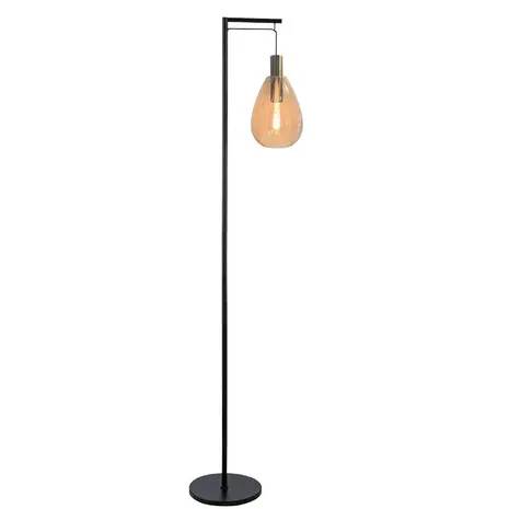 Freelight Stehleuchte Dorato H 169 cm schwarz gold Freelight Stehleuchte Dorato H 169 cm schwarz gold