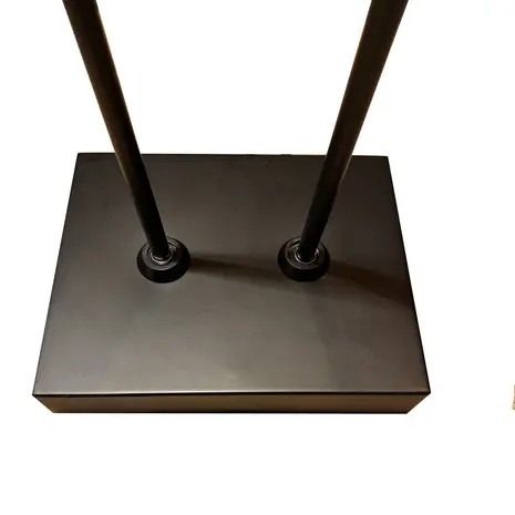 Freelight Stehleuchte Lunata 2 Licht H 140 cm schwarz Freelight Stehleuchte Lunata 2 Licht H 140 cm schwarz