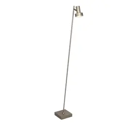 Freelight Stehleuchte Lunata 1 Leuchte H 130 cm Chrom matt Freelight Stehleuchte Lunata 1 Leuchte H 130 cm Chrom matt