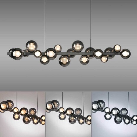 Neuhaus PURE Hängeleuchte E-Popup e-Lift L 120 cm Dunkelgrau Neuhaus PURE Hängeleuchte E-Popup e-Lift L 120 cm Dunkelgrau