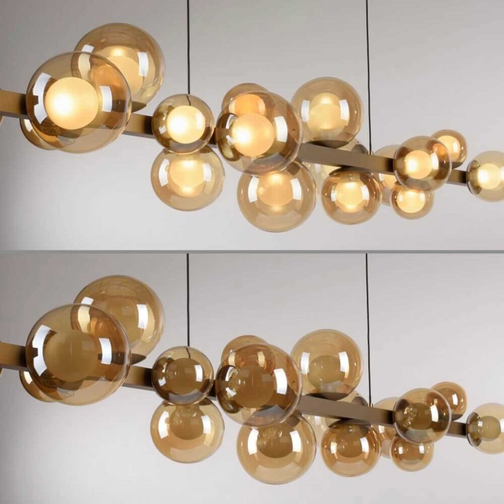 Neuhaus PURE Hängeleuchte E-Popup e-Lift L 120 cm champagner Neuhaus PURE Hängeleuchte E-Popup e-Lift L 120 cm champagner
