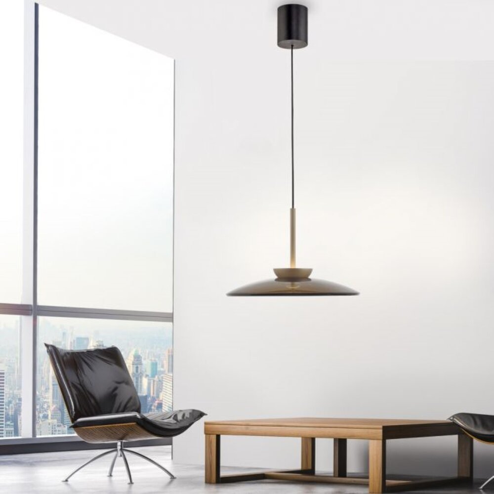 Neuhaus PURE Hängeleuchte E-Moon e-Lift Ø 50 cm champagner Neuhaus PURE Hängeleuchte E-Moon e-Lift Ø 50 cm champagner