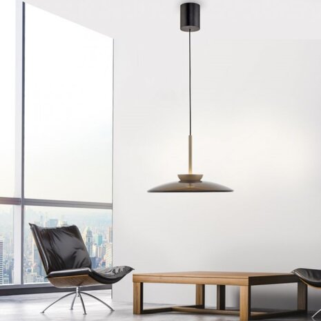 Neuhaus PURE Hängeleuchte E-Moon e-Lift Ø 50 cm champagner Neuhaus PURE Hängeleuchte E-Moon e-Lift Ø 50 cm champagner