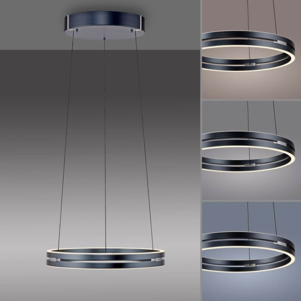 Neuhaus PURE Hängeleuchte E-Loop e-Lift Ø 50 cm Dunkelgrau Neuhaus PURE Hängeleuchte E-Loop e-Lift Ø 50 cm Dunkelgrau