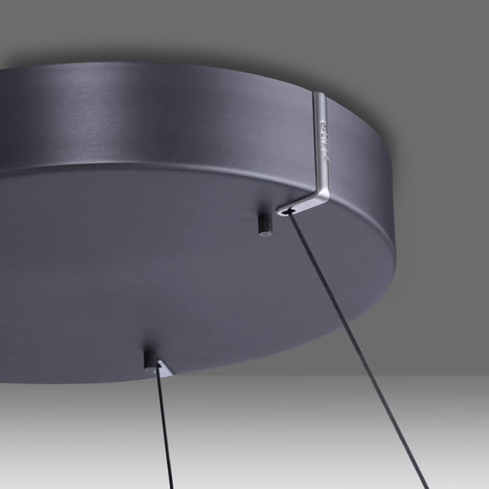 Neuhaus PURE Hängeleuchte E-Loop e-Lift Ø 50 cm Dunkelgrau Neuhaus PURE Hängeleuchte E-Loop e-Lift Ø 50 cm Dunkelgrau