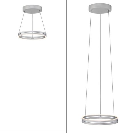 Neuhaus PURE Hängeleuchte E-Loop e-Lift Ø 50 cm Chrom matt Neuhaus PURE Hängeleuchte E-Loop e-Lift Ø 50 cm Chrom matt