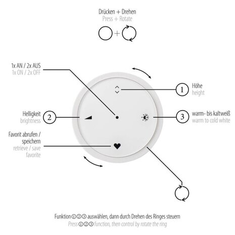 Neuhaus PURE Hängeleuchte E-Loop e-Lift Ø 50 cm Chrom matt Neuhaus PURE Hängeleuchte E-Loop e-Lift Ø 50 cm Chrom matt